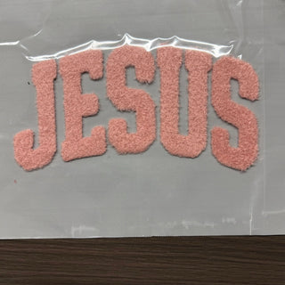 JESUS fuzzy patch - actual patch photo