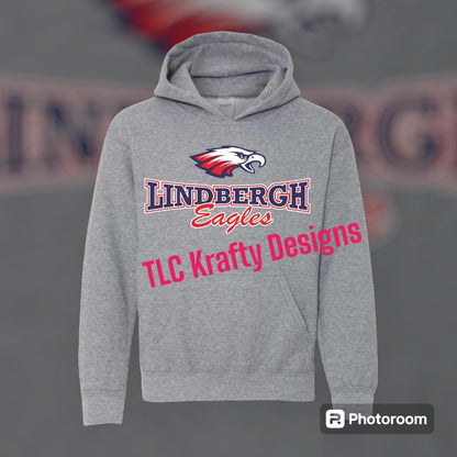Lindbergh High School Logo Sweatshirt - Custom Team Spirit Wear