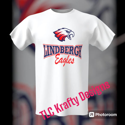 Lindbergh High School Logo T-Shirt - Custom Team Spirit Wear