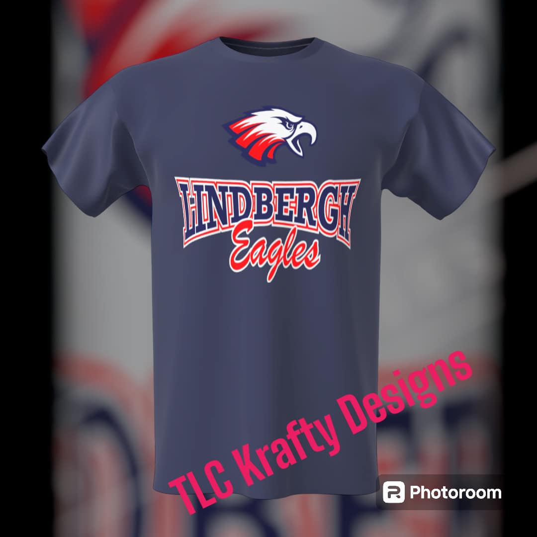 Lindbergh High School Logo T-Shirt - Custom Team Spirit Wear
