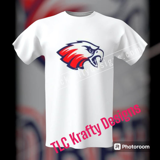 Lindbergh High School Eagle Logo T-Shirt - Custom Team Spirit Wear
