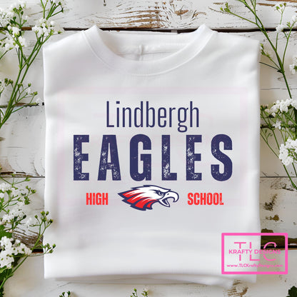 Lindbergh High School Eagles Sweatshirt - Custom Team Spirit Wear