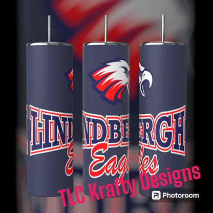 Lindbergh High School Tumbler Navy – Custom Team Spirit Gear