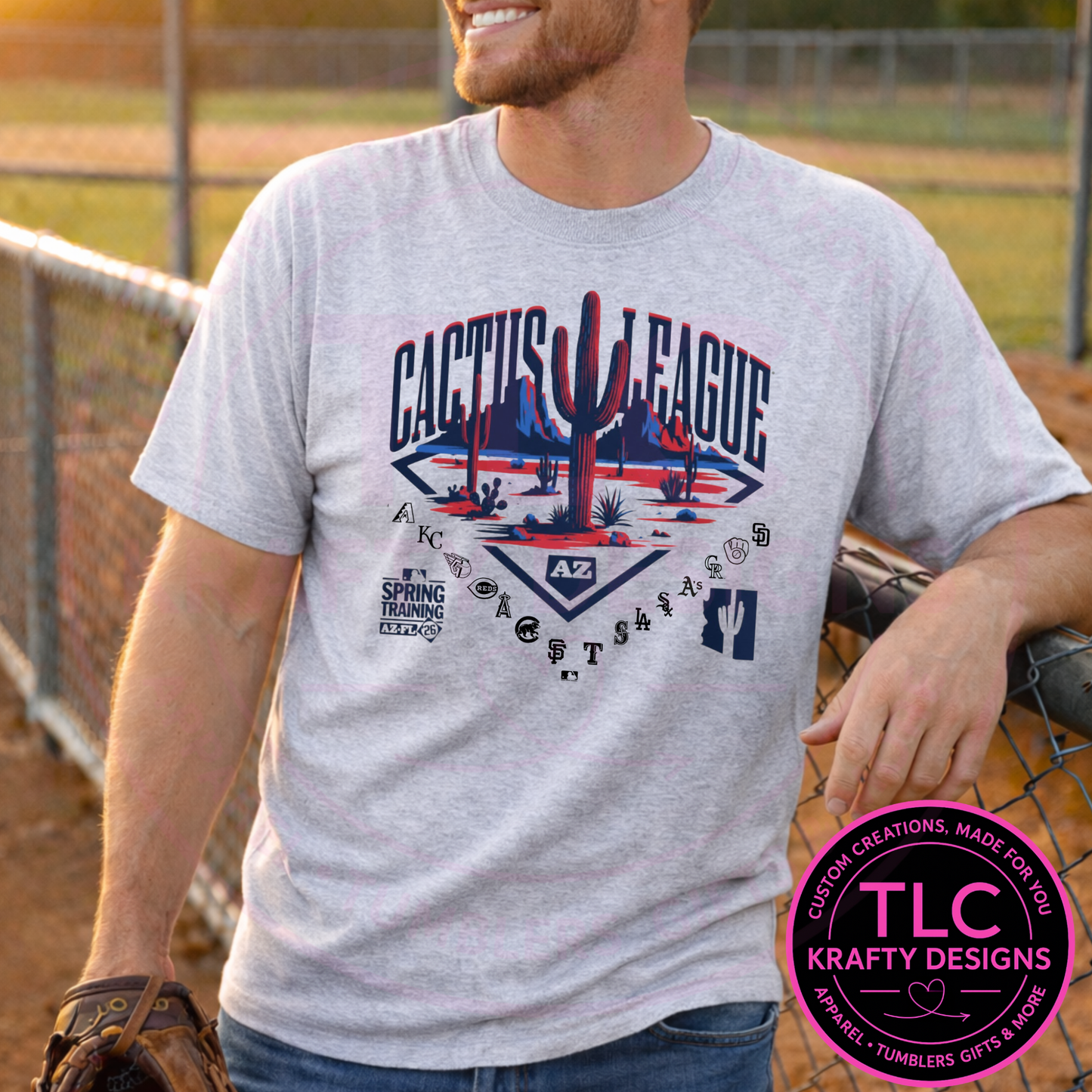 Seattle Baseball Cactus League Shirt or Sweatshirt - Baseball Season Apparel