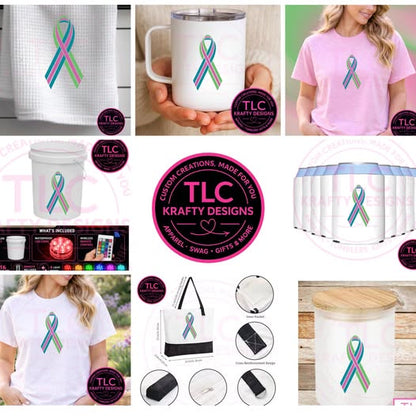 Metastatic Breast Cancer Ribbon Design - Breast Cancer Awareness Apparel