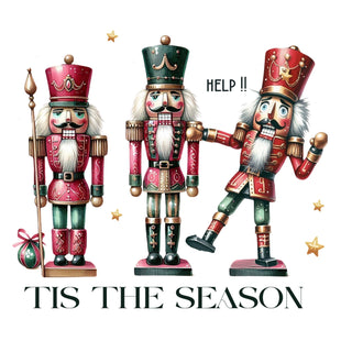 Nutcracker Tis The Season design artwork