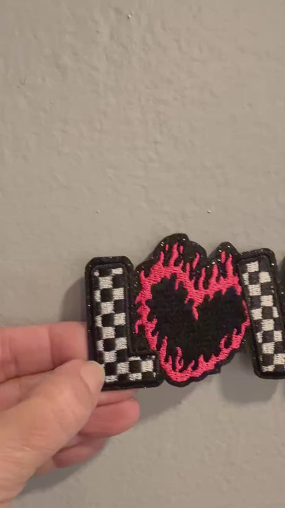 LOVE Sequin Hat Patch