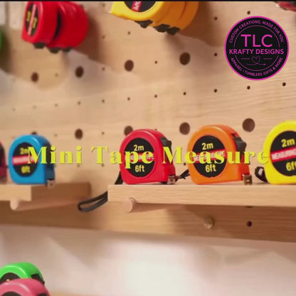 Custom Branded Mini Tape Measures : Promotional Tool - Personalized Business Swag