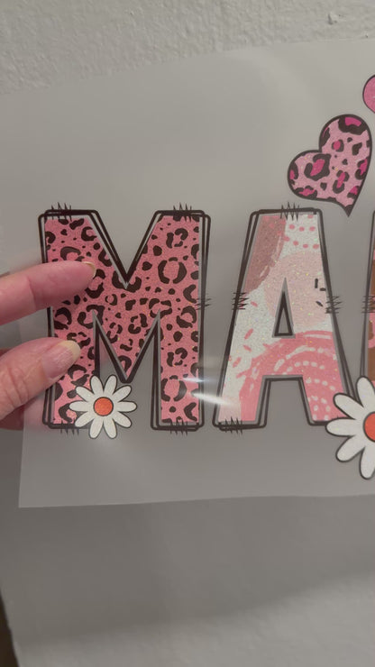 Mama Glitter Silk Screen T-Shirt or Sweatshirt – Adult