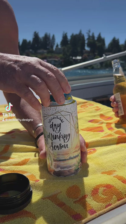 Welcome to Camp Quitcherb$tchin Be Happy or be quiet 16oz. 4 in 1 Can/Bottle Cooler