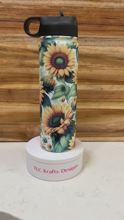 Beautiful Sunflower image Tumbler