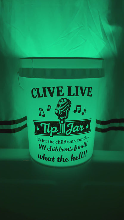Personalized Light-Up Bucket – Add Your Logo or Design (2 or 5 Gallon)