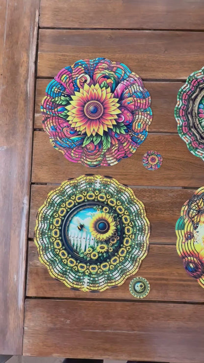Customizable Wind Spinner – Add Your Personalized Design