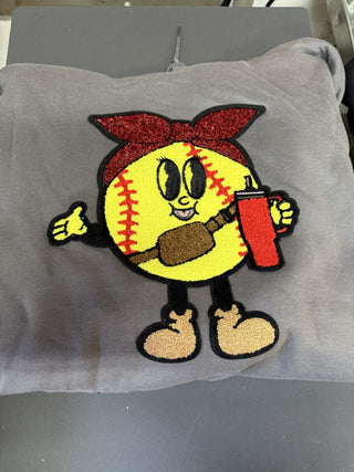 Softball Girl Patch