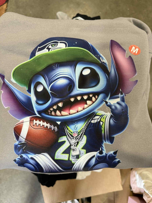 Stitch Seattle Football – Hoodie or Crewneck