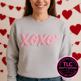 XOXO chenille patch